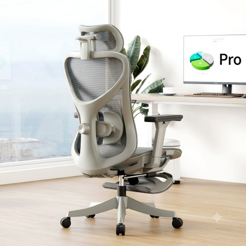 Abigail High-Back Ergonomic Executive Office Chair with Adjustable Lumbar Support
