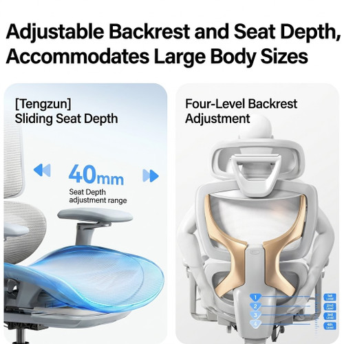 Josiah High-Back Ergonomic Executive Office Chair