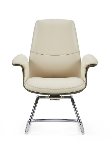 Joseph Leather Ergonomic Chair Side View