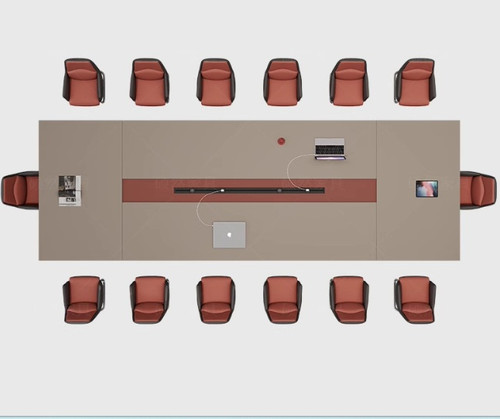 Tulus Meeting Table  Singapore down view
