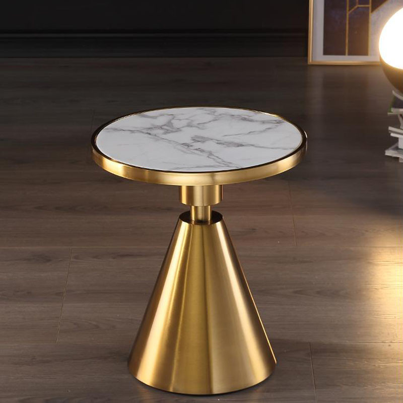 Fernando Marble Side Table Singapore — Main View