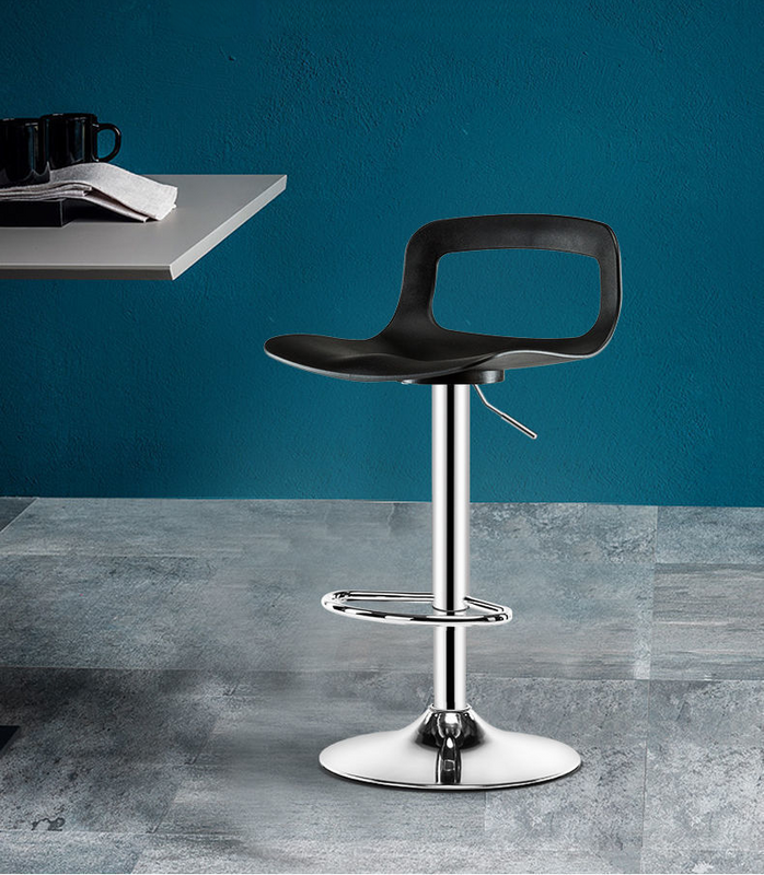 Alberto Bar Stool Stainless steel leg