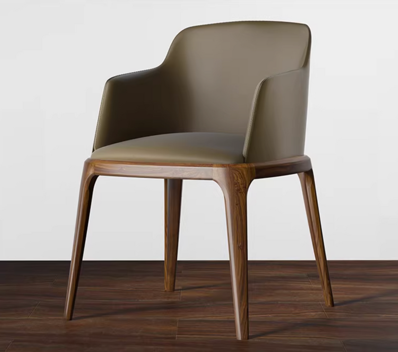 Abdul Dining Chair Beige | Free Islandwide Delivery | Linear Furnishings Singapore