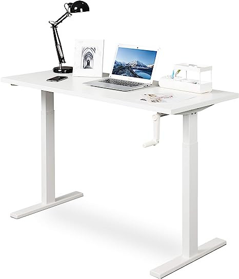 Mila Height Adjustable Study Table Singapore | height-adjustable frame | Scenario D