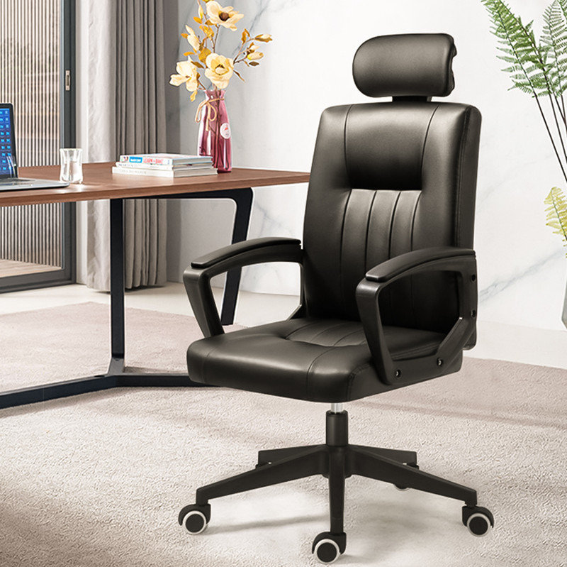 Kyrie Ergonomic Office Chair Black with headrest