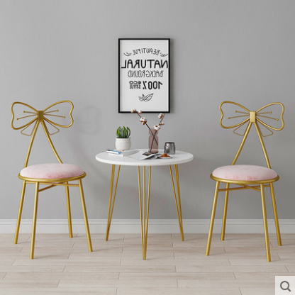 Ingmar Dressing Table Chair with Butterfly-Shaped Backrest Singapore — Main View