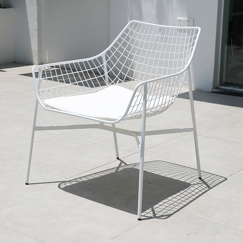 Percival Mesh Lounge Chair in home setting — Singapore