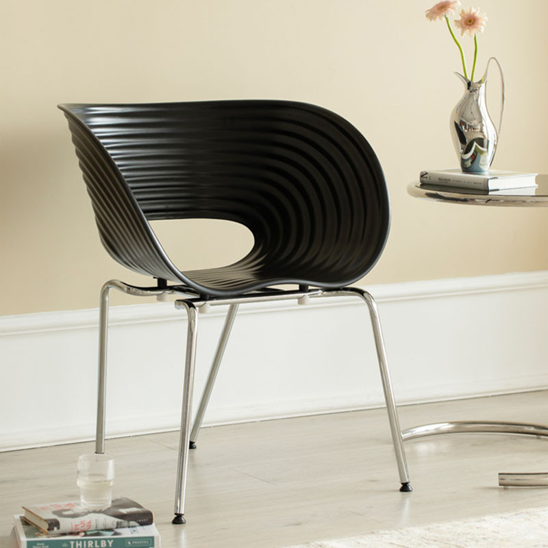 Rue Steel Frame Dining Chair in home setting — Singapore