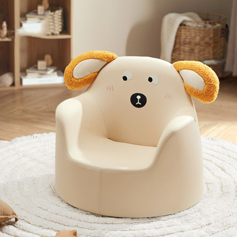 Quinn Leather Lounge Chair for Kids Singapore — Material Detail