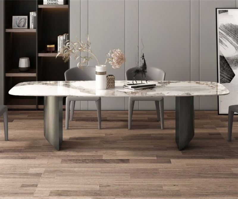 Francesco Italian Sintered Stone Dining Table Singapore Main View