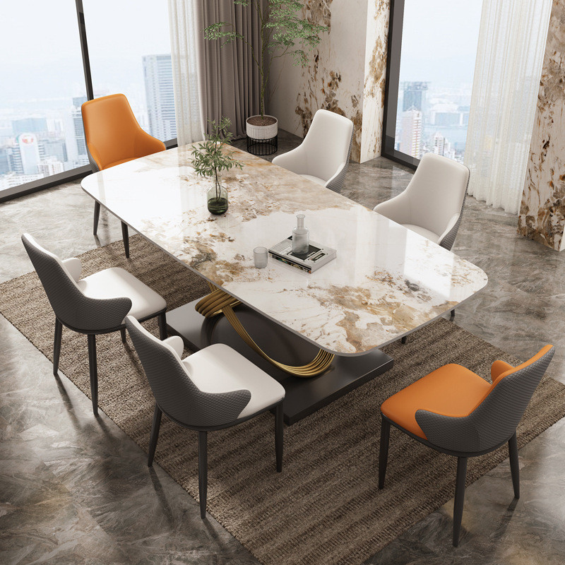 Buy Elegante Sintered Stone Dining Table Singapore | Sintered Stone Quality Furniture