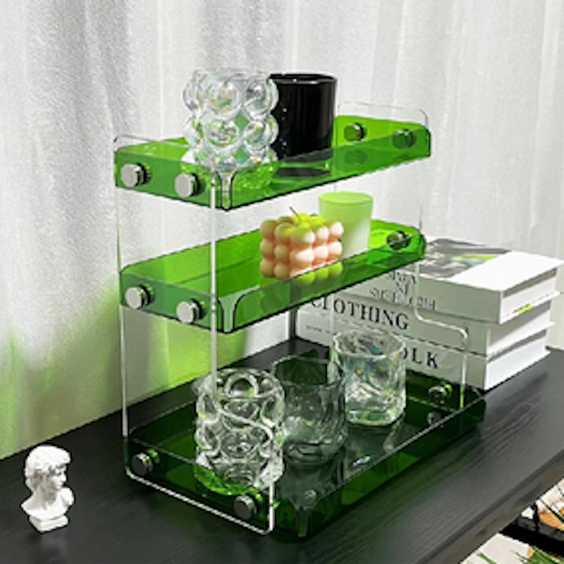 Isabel Acrylic Shelving Rack Nordic Style Main