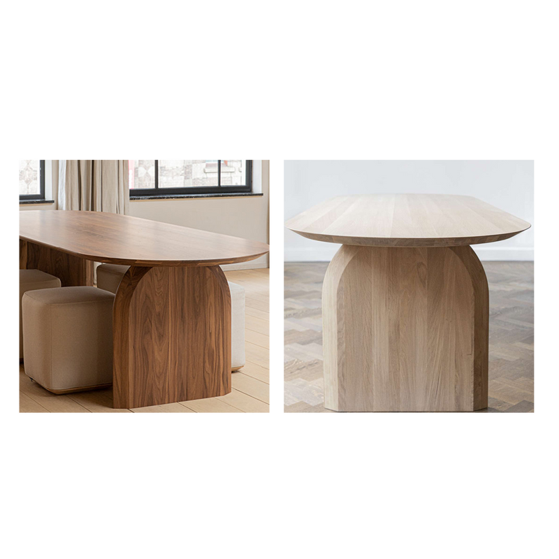 Edith Wooden Dining Table Modern Style