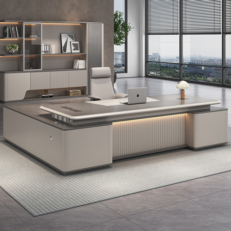 Rosco Director Table Singapore — Rehau edge banding, password lock, from SGD 799