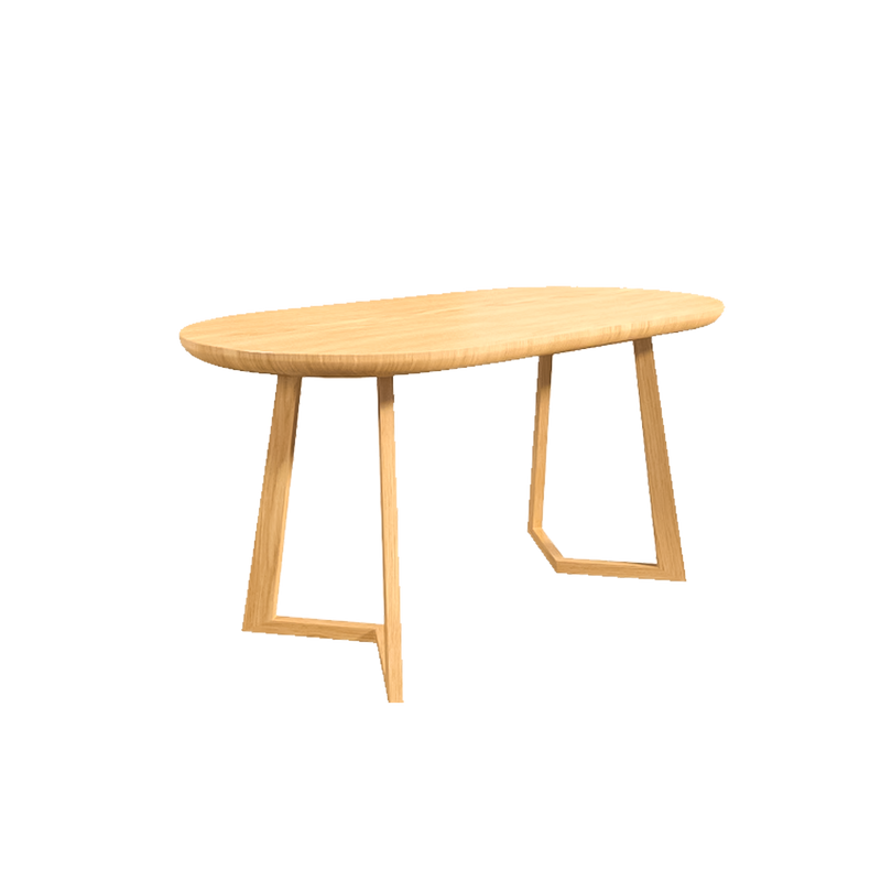 Finn Wooden Coffee Table | Wood Coffee Table Singapore | Linear Furnishings