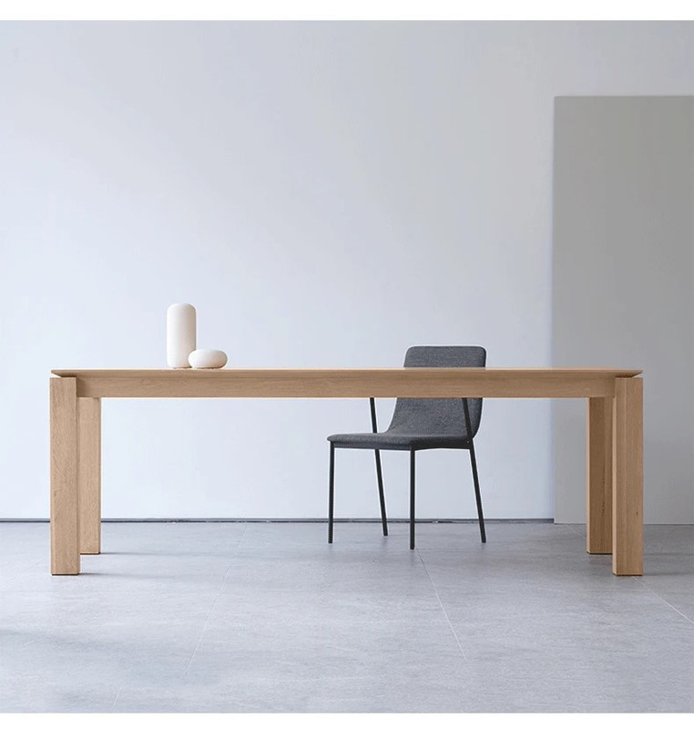 Buy Rakel Solid Wood Office Table Singapore | Solid Wood Quality Furniture