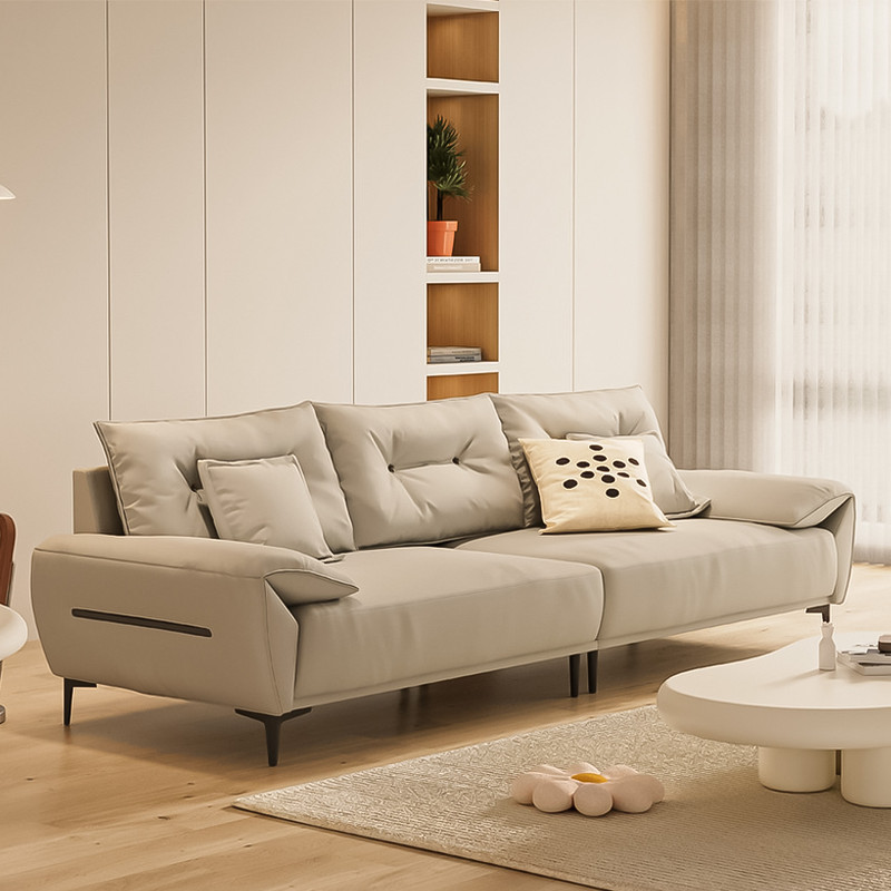 Kirk Three Seater Sofa in Living Room Setting Scenario Image A