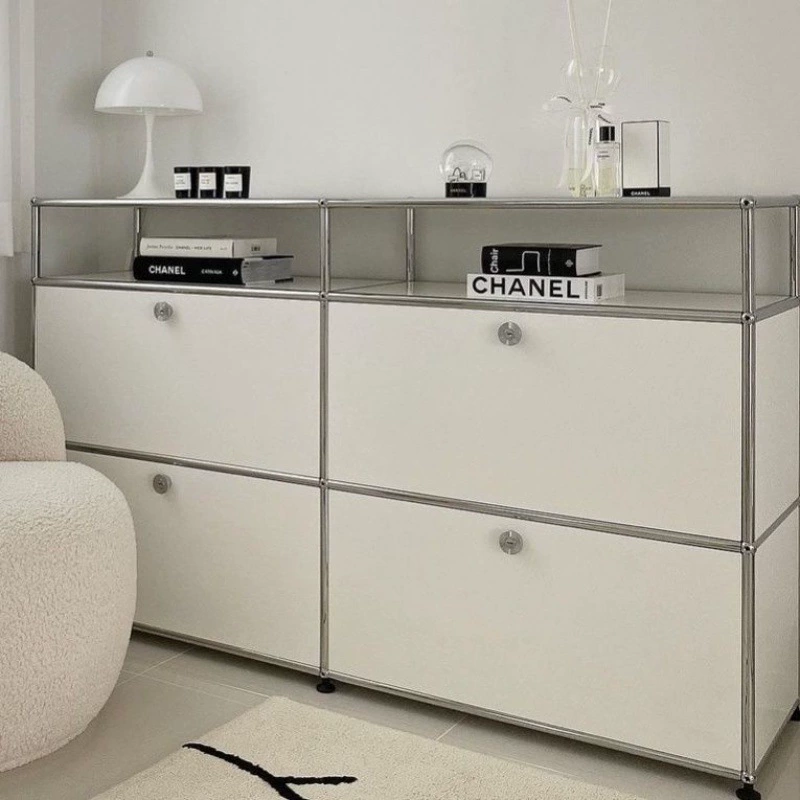 Tristan Bedroom Side Cabinet - White