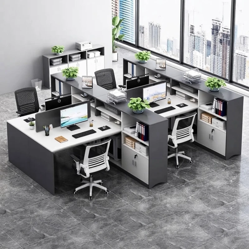 Harrison executive office desk with storage Singapore