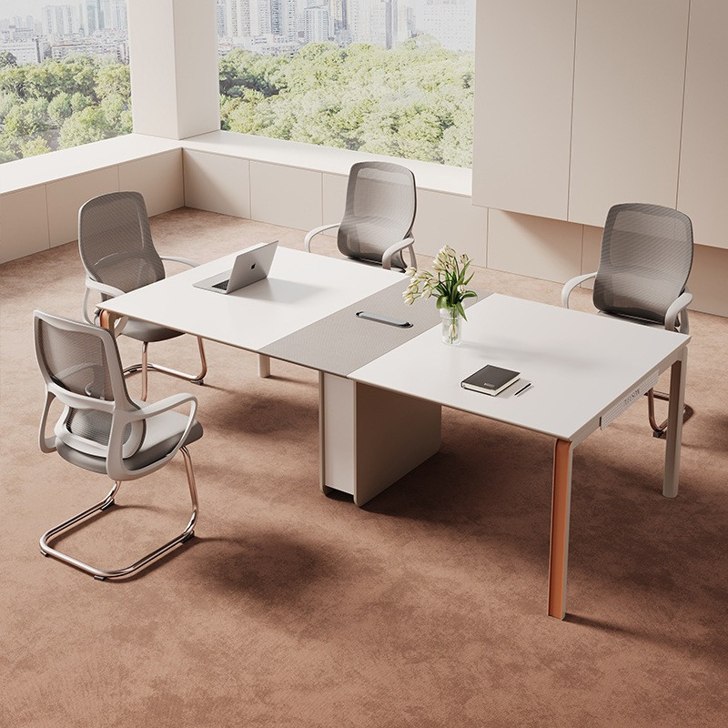 Giulia small conference table overview Singapore — creative colour modern 2.4m 8-pax meeting table minimalist design