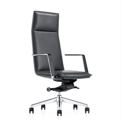 Pilot Genuine Leather Ergonomic Director Chair high backrest