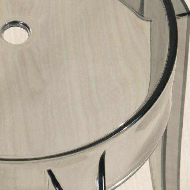 Otto Transparent Stool Chair Singapore | Linear Furnishings Singapore Otto Transparent Stool Chair Singapore | Linear Furnishings Singapore