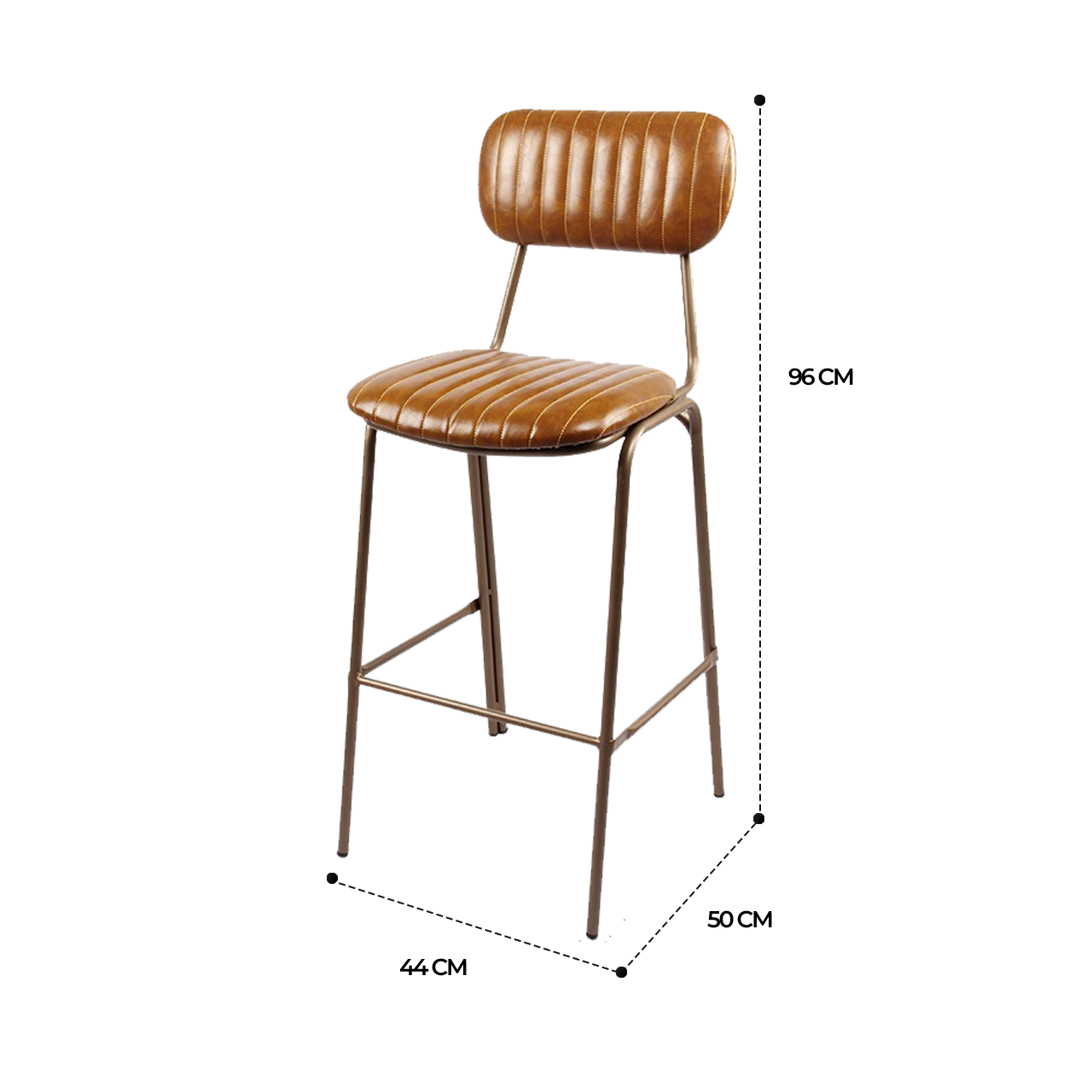 Niklaus Leather Bar Stool Singapore | Linear Furnishings Singapore Niklaus Leather Bar Stool Singapore | Linear Furnishings Singapore