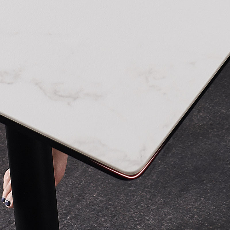 Haldis Extendable Dining Table Minimalist Style - Singapore Dining Table for New Couples | Linear Furnishings