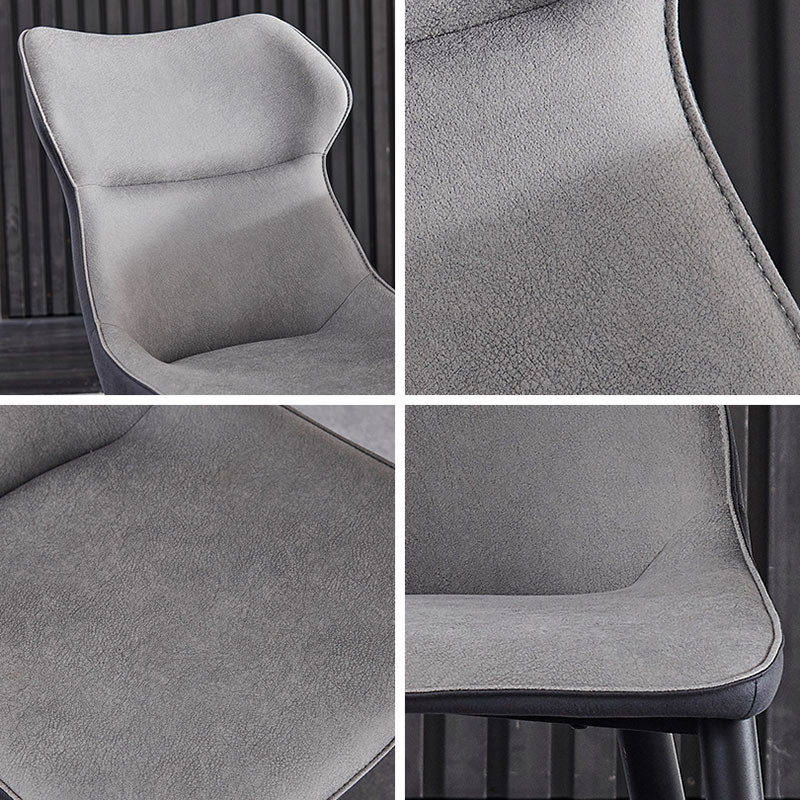 Dario Leather Dining Chair Nordic Style (4 Pieces) Singapore | Linear Furnishings Singapore