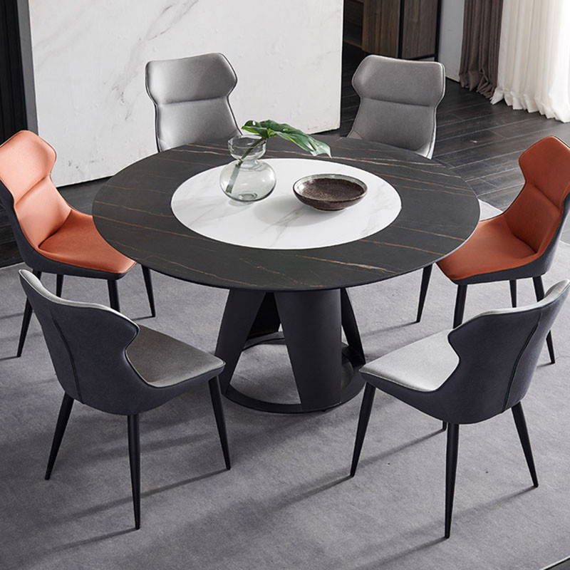 Dario Leather Dining Chair Nordic Style (4 Pieces) Singapore | Linear Furnishings Singapore