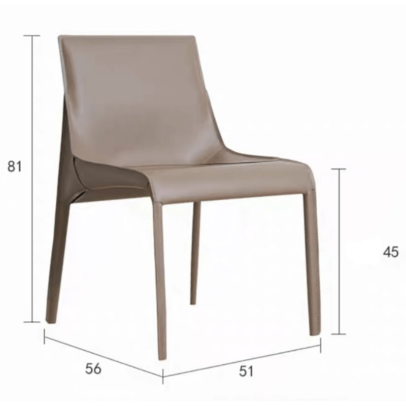 Federico Leather Wrapped Dining Chair Italian Style (4 Pieces) Singapore | Linear Furnishings Singapore Federico Leather Wrapped Dining Chair Italian Style (4 Pieces) Singapore | Linear Furnishings Singapore