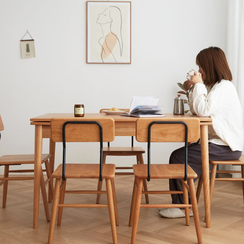 Kaito Wooden Dining Chair with Backrest Japanese Style (4 Pieces) Singapore | Linear Furnishings Singapore Kaito Wooden Dining Chair with Backrest Japanese Style (4 Pieces) Singapore | Linear Furnishings Singapore