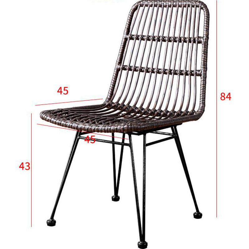 Gunhild PE Rattan Dining Chair Nordic Style (4 Pieces) Singapore | Linear Furnishings Singapore Gunhild PE Rattan Dining Chair Nordic Style (4 Pieces) Singapore | Linear Furnishings Singapore