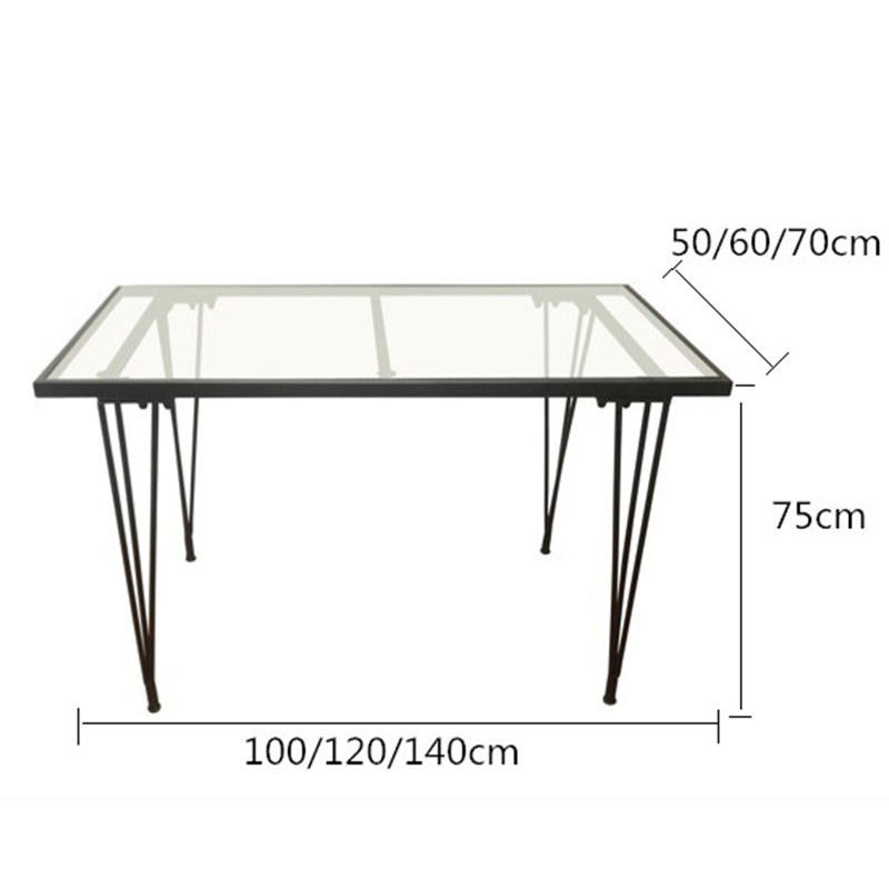 Kris Tempered Glass Study Table - Singapore Study Table | Linear Furnishings Kris Tempered Glass Study Table - Singapore Study Table | Linear Furnishings