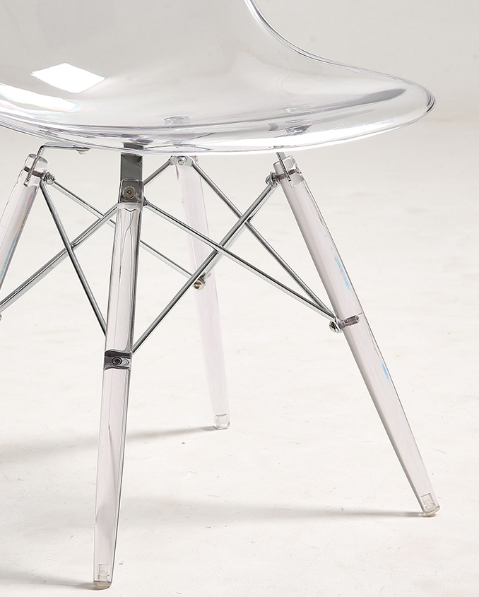Eames Acrylic Dining Chair Modern Style (4 Pieces) Singapore | Linear Furnishings Singapore Eames Acrylic Dining Chair Modern Style (4 Pieces) Singapore | Linear Furnishings Singapore