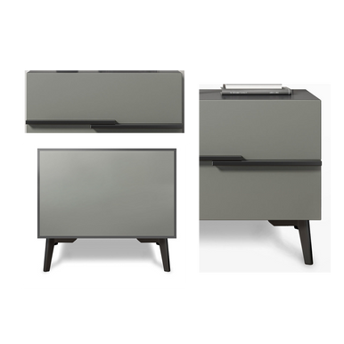 Edith Wooden Bed Side Table Modern Style Singapore