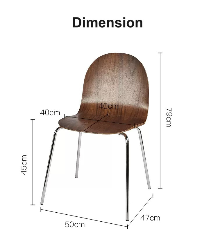 Debbie Ash Wood Dinner Chair Modern Style (4 or 6 Pieces) - Singapore Dining Chair | Linear Furnishings