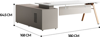 Giulia Directors Table XC 602 Singapore - Linear Furnishings