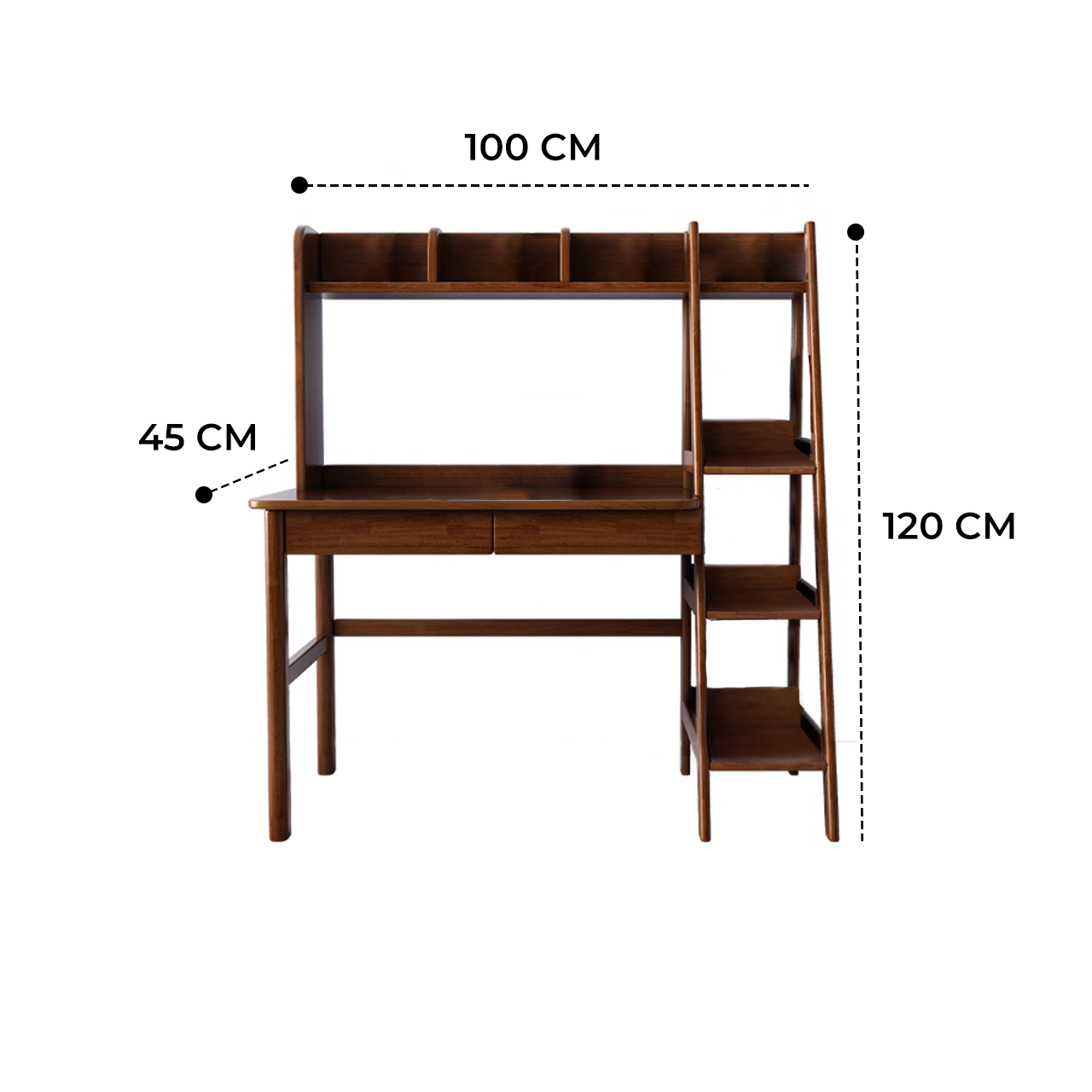 Noa Study Table with Four-layer Storage Scandinavian Style - Singapore Study Table | Linear Furnishings Noa Study Table with Four-layer Storage Scandinavian Style - Singapore Study Table | Linear Furnishings
