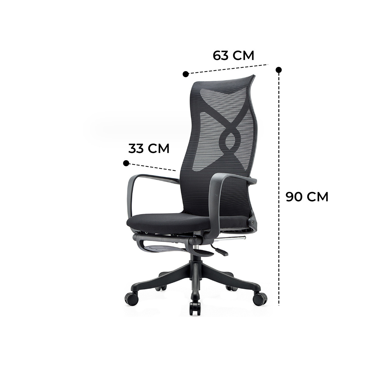 Loki Reclining Office Chair - Singapore Office Chair | Linear Furnishings