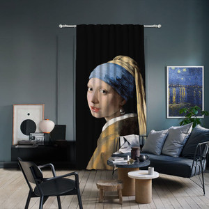 LILIJAN World Classic Art Masterpiece Curtain Wild Range of Series Darkening Décor Set of 2 - Made in Turkey LILIJAN World Classic Art Masterpiece Curtain Wild Range of Series Darkening Décor Set of 2 - Made in Turkey
