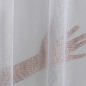 Linen Sheer White Linen Sheer White