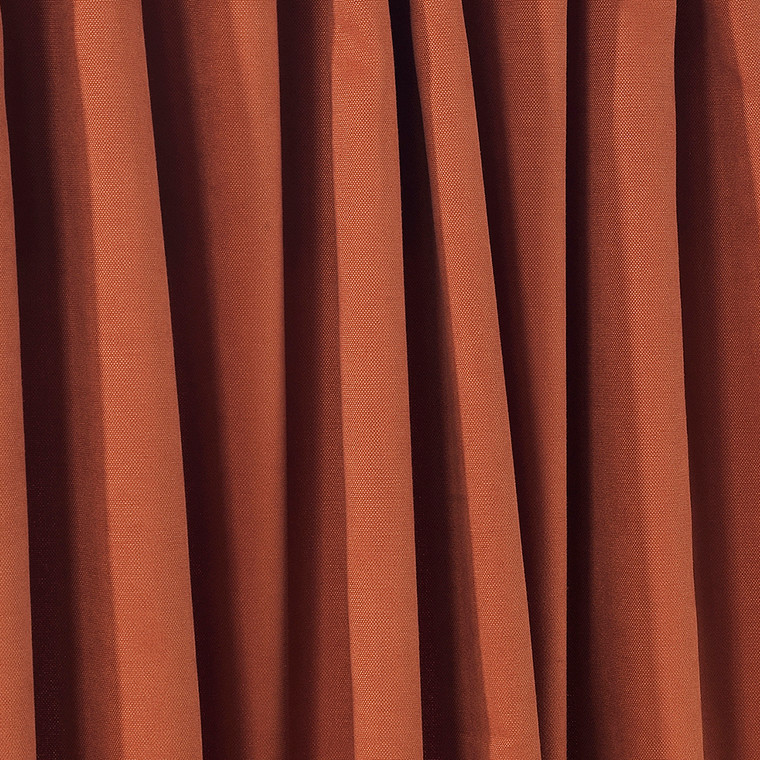 Faux Velvet Look Burnt Orange