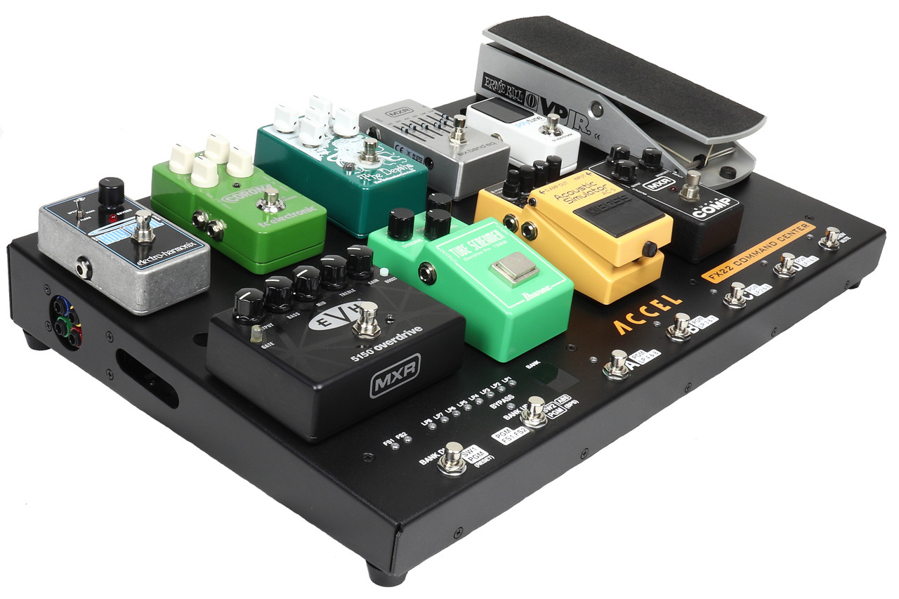 Accel FX22 Command Center Pedal board Bundle 1