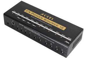 Accel FX Power Source 12 guitar effects power supply (Isolated Outputs). Accel FX Power Source 12 guitar effects power supply (Isolated Outputs).