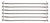 16 inch professional guitar effects instrument patch cables. Plug ends: right angle / right angle.  Quantity: 6 per package.