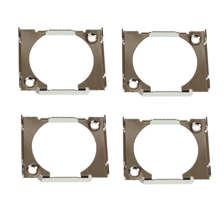 Panel Mount Connector Bracket Package (4 Pack)