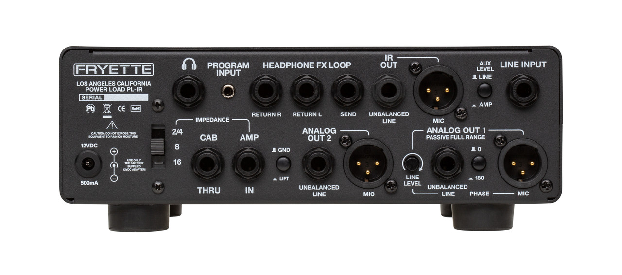 FRYETTE® POWER LOAD® IR: PL-IR - Fryette Amplification