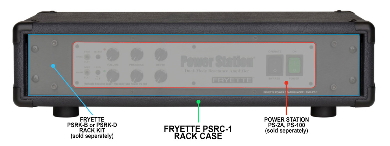 Power Station® Rack Head Case - Fryette Amplification