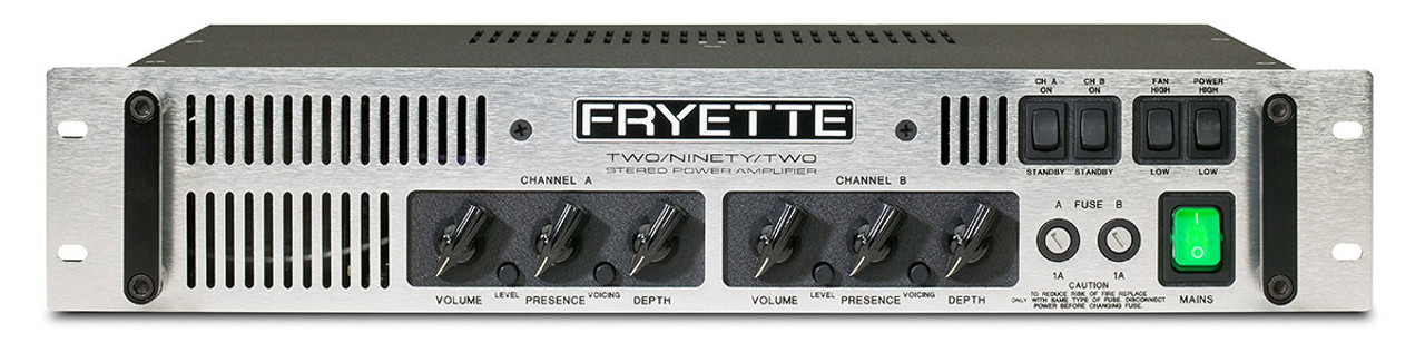 Guitar Power Amp | Power Amps | Best Amp - Fryette Amplification